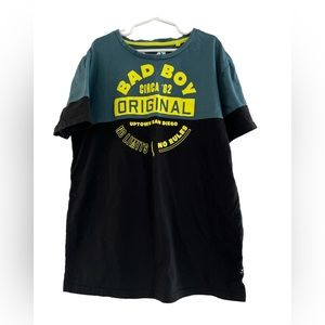 Bad boy boys short sleeve tee shirt size 14